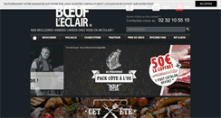 Desktop Screenshot of boeufleclair.com